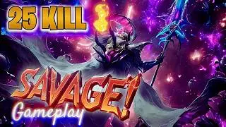 CRAZY 😱 25 KILL use ALPHA LEGEND - SAVAGE M3MB490N9K4N - MOBILE LEGENDS #BarSatzStore #M3MB490N9K4N