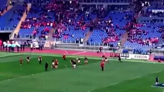 RUGBY WARM UP ITALY - WALES (6 NATIONS 2017)