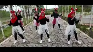 Tari malu sama kucing siswa Sekolah Dasar Negeri 3 Pangkalpinang kelas 4C tahun Ajaran 2022/2023