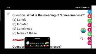 What is the meaning of 'Lonesomeness'?
