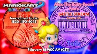 Mario Kart 8 Deluxe&trade; - ATBPF's BATTLE STREAM Session #2 w/ Viewers! 🔴🔵 [Heads Vs. Tails]