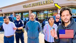 Indian Jewellery Store Owner Arrested for Gold Fraud in America (Texas) 🇮🇳🇺🇸 | Indians In USA