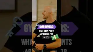 💰Gym Owners: What 3 key points are needed for success?🔑