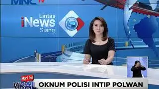 Viral..!!!   Polisi mengintip polwan mandi