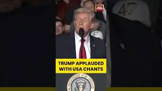 Crowd Applauds Donald Trump With USA Chants | Iran | Minnesota | US News | Greenland | Tariffs