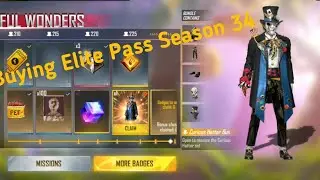 Buying Elite Pass Season 34| Garena Free Fire|