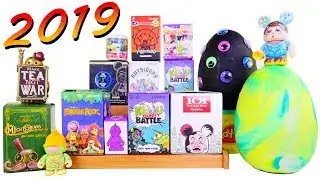 2019 Play Doh Eggs Surprise Blind Boxes Opening Kidrobot Disney Star Wars DCTC ZerO Toys Videos