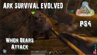 When Bears Attack | ARK: Survival Evolved | PS4