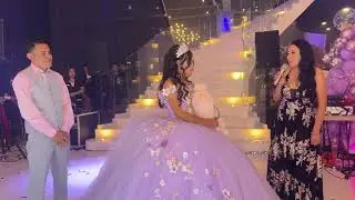 Hermosas palabras de padre a su hija  Alisson en sus XV 