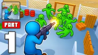 Z Defense: Zombie Games - Gameplay Walkthrough Part 1 - Hold The Line Strong (iOS, Android)
