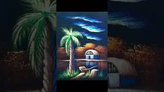 black velvet painting tutorial | black velvet painting how to | black velvet cloth painting