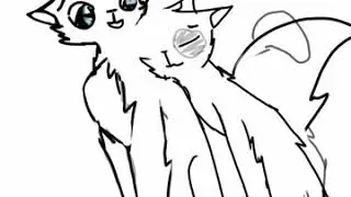 I draw Couldtail and Brightheart