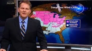 Wind chill warnings stretch to the Deep South