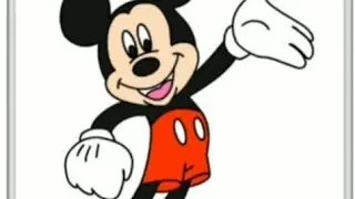 coloring Mickey mouse in drawing4all