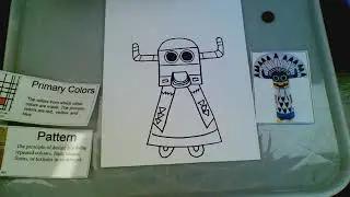 At Home Art Lesson-Hopi Kachina Dolls for kids