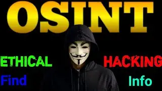 OSINT | What is OSINT | How to extract location information from photo | Gmail Info | Username Info