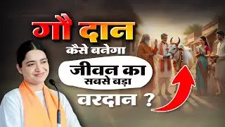 गौ दान कैसे बनेगा जीवन का सबसे बड़ा वरदान ? Devi Krishnapriya Ji
