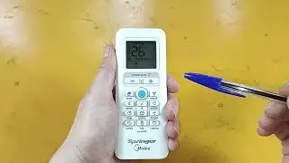 Domine o Controle Remoto do Ar Condicionado Springer Midea Guia Completo e V&iacute;deo Aula