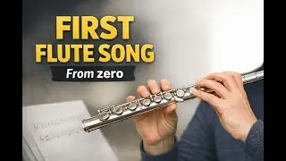 Learn Flute From Zero: Play Your First Song (Jingle Bells) | Adult Beginner Flute Lesson