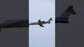 Lear 45 Arrival on Runway 17L | Plane Spotting at Centennial Airport on a Warm December Day
