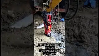 FMT -2-80 Ton Hydraulic Rock Breakers. www.FutureMiningTools.com