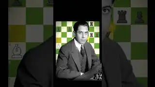 Jose Capablanca's Brilliancy💎(24)#chess #capablanca #brilliantmove #chessmaster #edit
