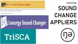 Reviewing 3 Sound Change Appliers for Conlang Phonological Evolution