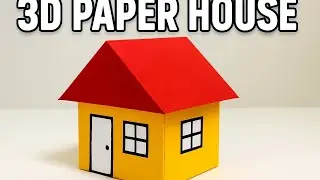 3D paper house | Easy Paper House 