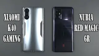 Xiaomi Redmi K40 Gaming vs Red Magic 6R | SpeedTest and Camera comparison