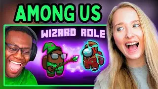 Reaction to SIDEMEN AMONG US WIZARD ROLE: CURSE THE CREW TO WIN