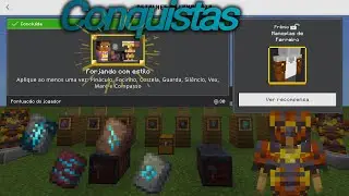 Como fazer a conquista forjando com estilo_Minecraft