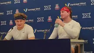 Arizona Wildcats WR Luke Wysong and LB Riley Wilson Weigh In on 2025 Season