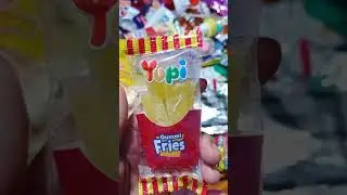Opening Favorite Yupi Gummy Fries, ASMR