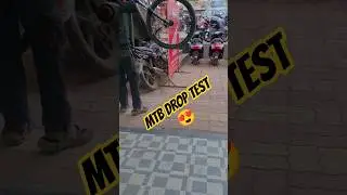 Mtb drop test (sr suntour xcm)🔥