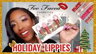 TOO FACED HOLIDAY CHRISTMAS| LIQUID LIPSTICK| SWATCHES & REVIEW 2020