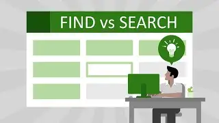 The Difference between Find and Search in Excel (How to Use the FIND and SEARCH Functions)