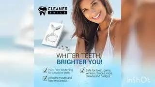 Cleaner Smile Teeth Whitening Kit ! Buy Now ???