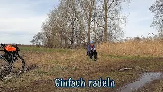 Mit dem Rad Richtung Taucha