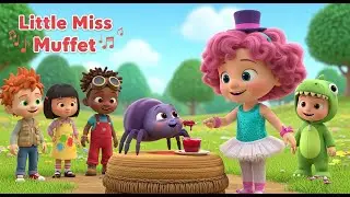 Little Miss Muffet | Kids Songs & Nursery Rhyme