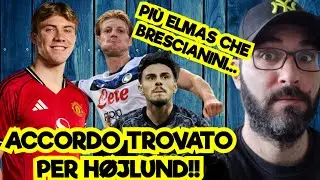CALCIOMERCATO NAPOLI❗️HOJLUND VISITE MEDICHE❓️ELMAS PI&Ugrave; CHE BRESCIANINI❗️
