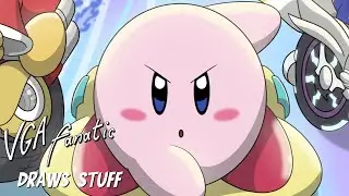 VGAfanatic Draws Stuff: Kirby Air Riders (Full Video)