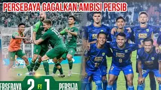 Persebaya Gagalkan Ambisi Persib Bandung #briliga1#persib #persebaya