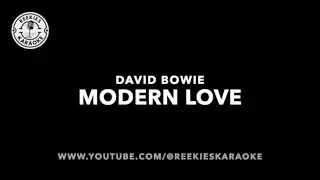 David Bowie | Modern Love | Karaoke