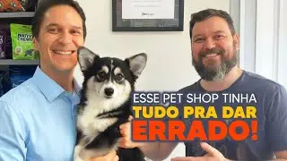 Pet Shop no segunda andar de uma galeria comercial. Será que vai dar certo?