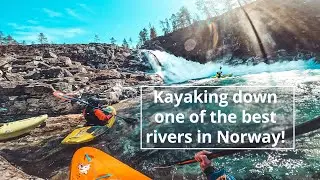 Kayaking down one of the best rivers in Norway! 100%GoPro