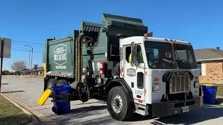 Frontier Waste Solutions Garbage Trucks of Watauga Texas