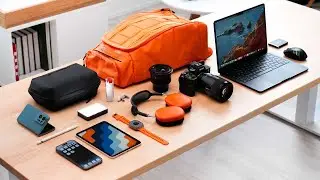 What's in my TECH TRAVEL BAG 2023 Edition Feat Jeorge