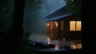 Continuous Rain Sounds For Sleeping – Deep Sleep Rain – Calm & Peaceful, ASMR