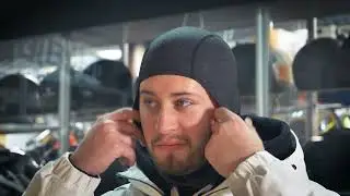 Балаклава теплая Premium Balaclava Pro черно-серый / бафф снуд для зимы подшлемник утепленный спорт