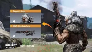 Akuma and MG42 New legendary Skin | New legendary Gun & Character skin | Codm x Street Fighter